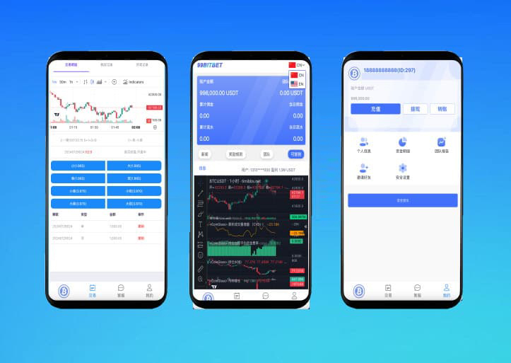 BTC虚拟币投注竞猜源码大小单双中英文双语游戏平台彩票系统源码